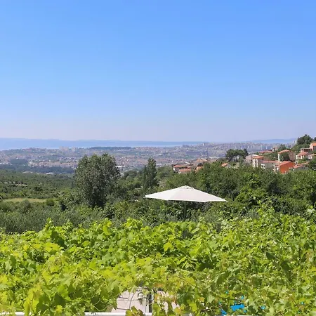Rupotina With A Large Yard, Pool And A Beautiful View